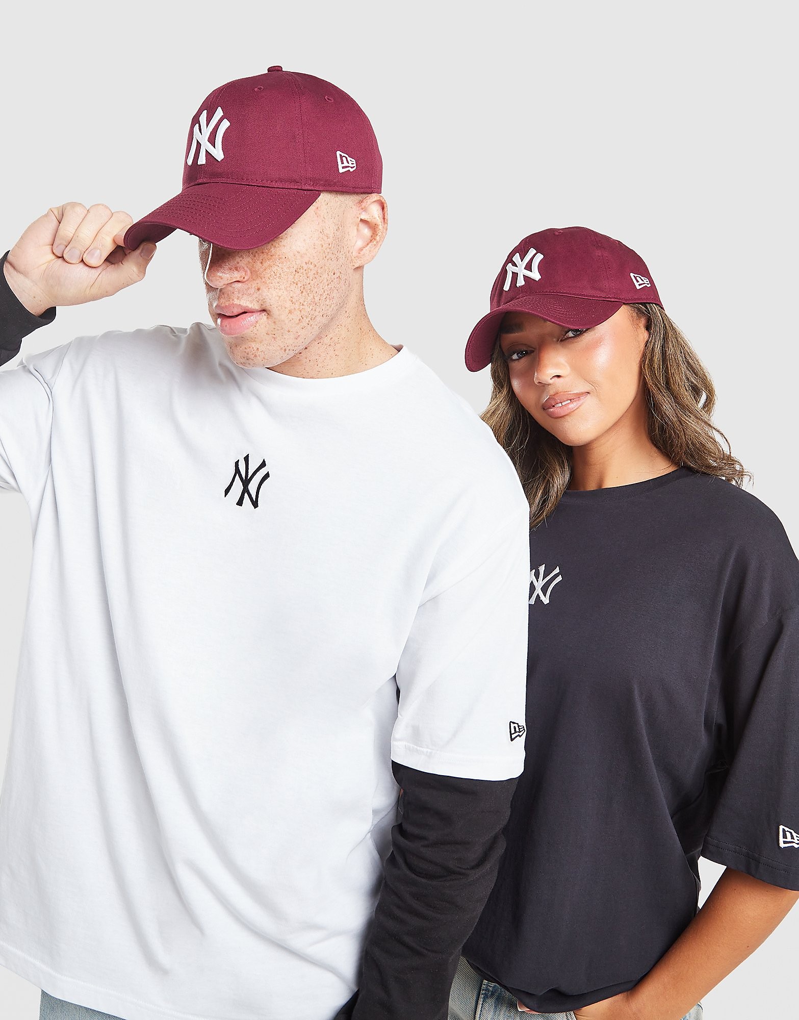 New Era Casquette MLB 9Twenty New York Yankees Rouge pour homme