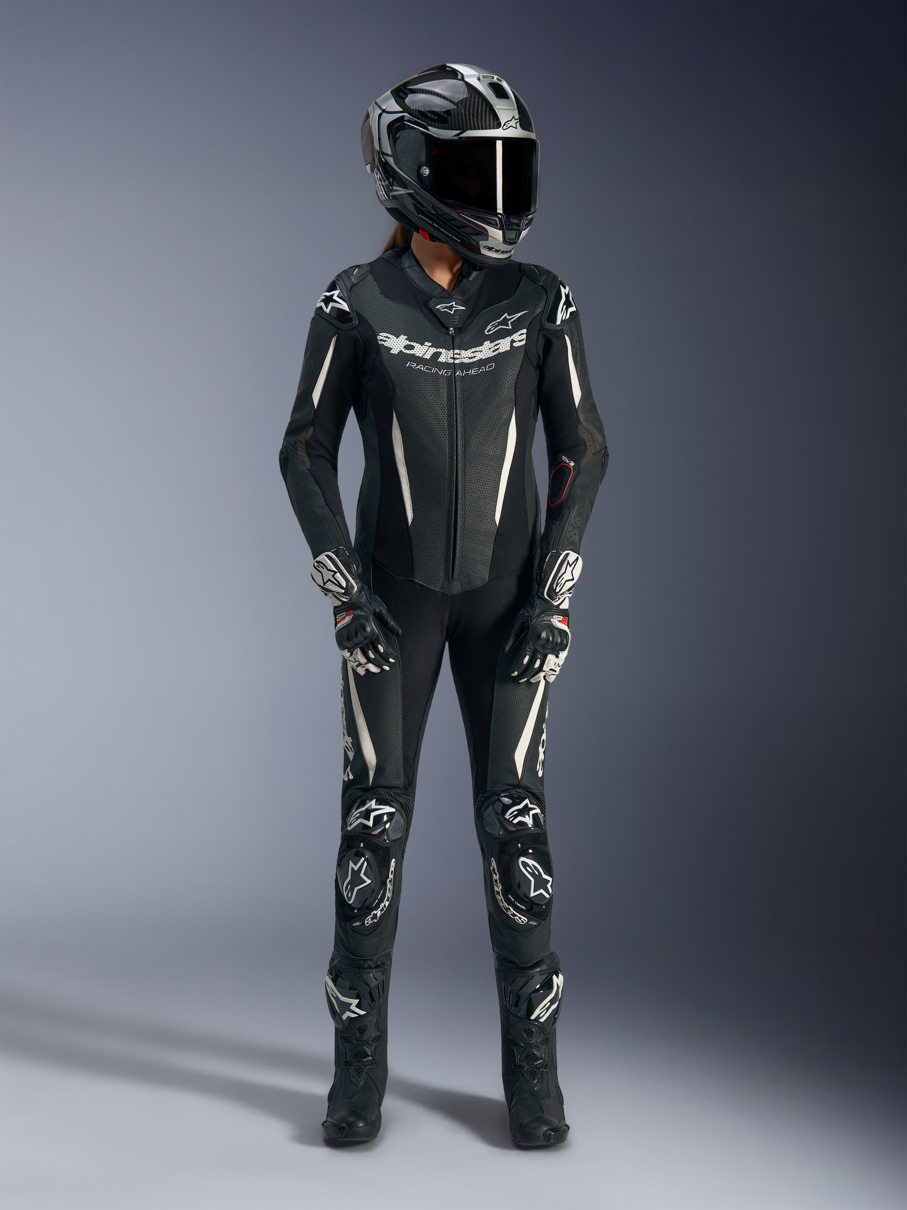 Alpinestars Stella GP-R7 Combinaison en cuir de moto 1 pièce pour pour femme