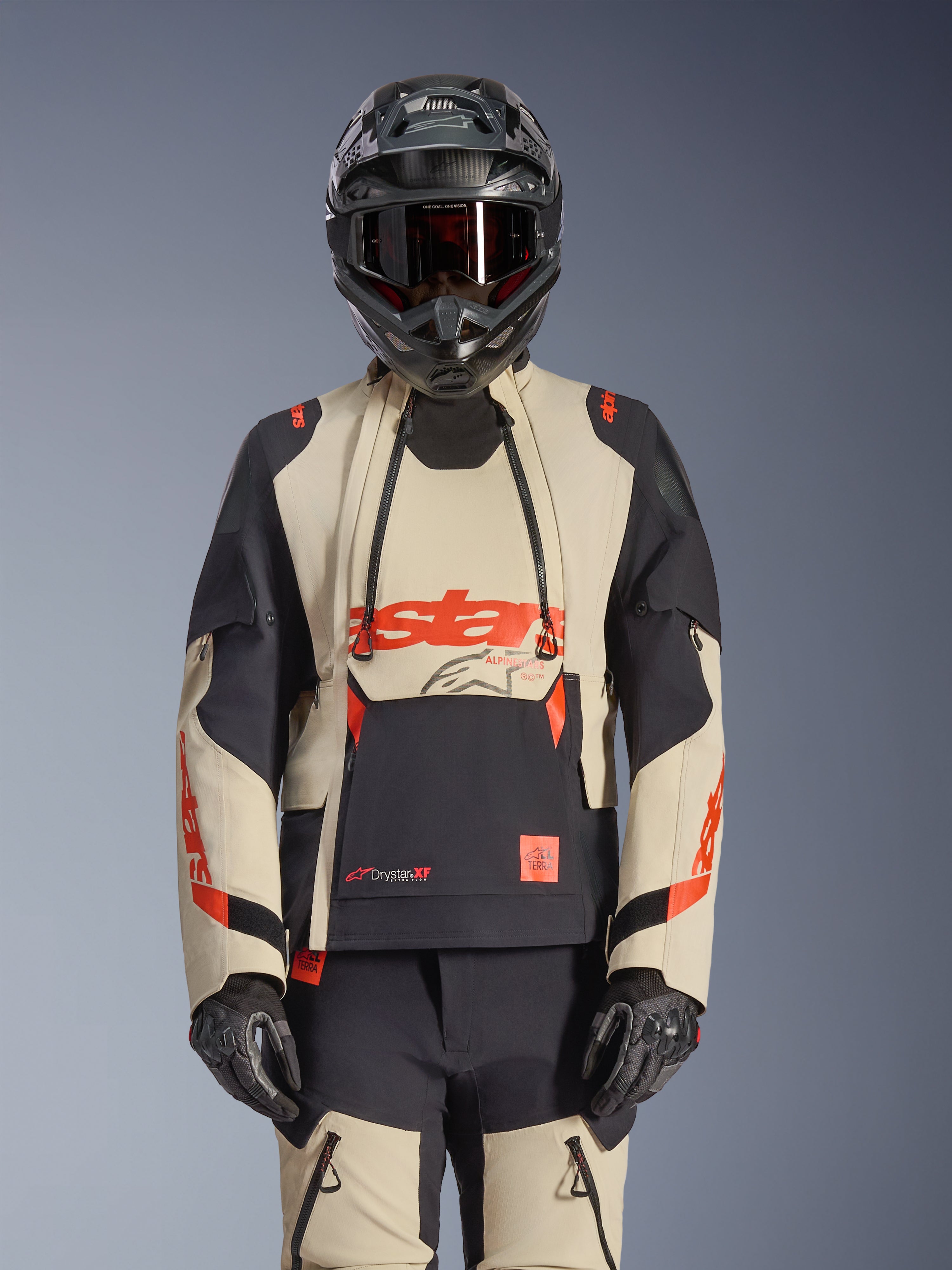 Alpinestars Veste Laminée Halo Pro Drystar® XF Mastic Black