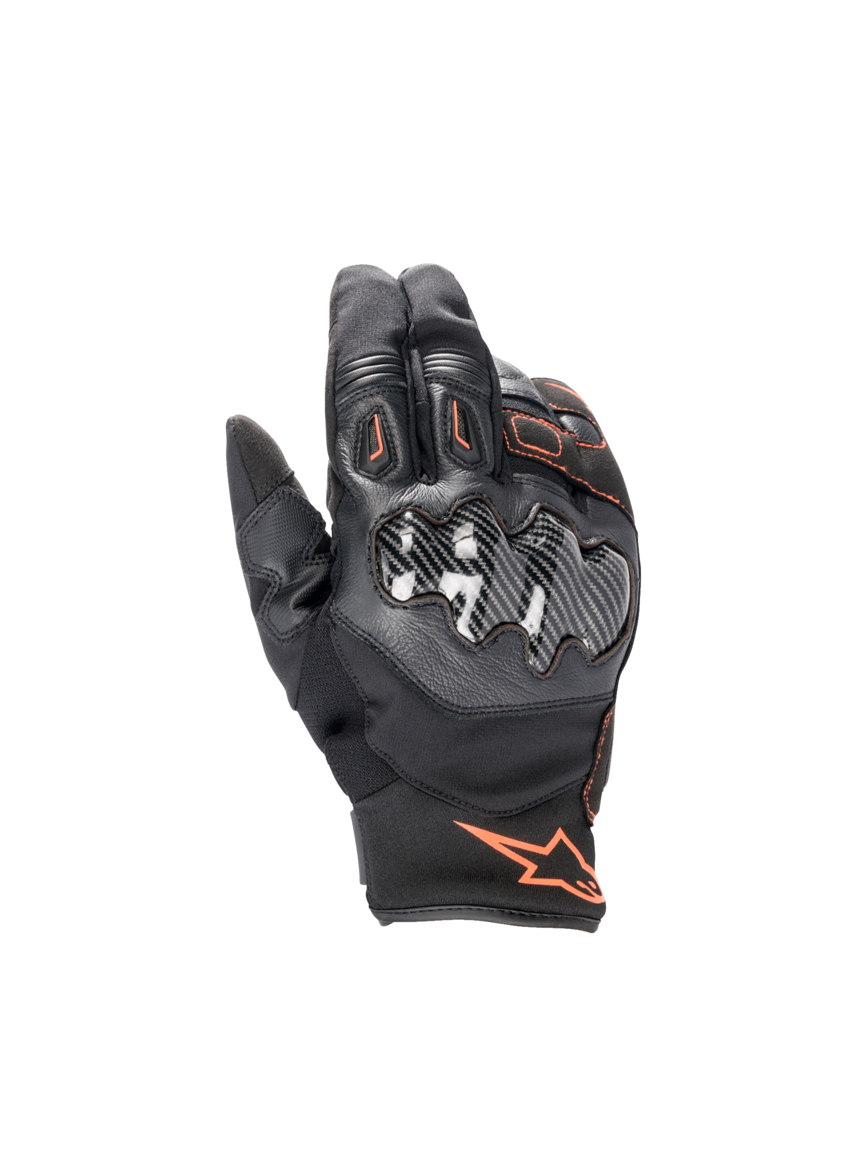Alpinestars Gants Smx-1 Drystar® Black Red Fluo Black