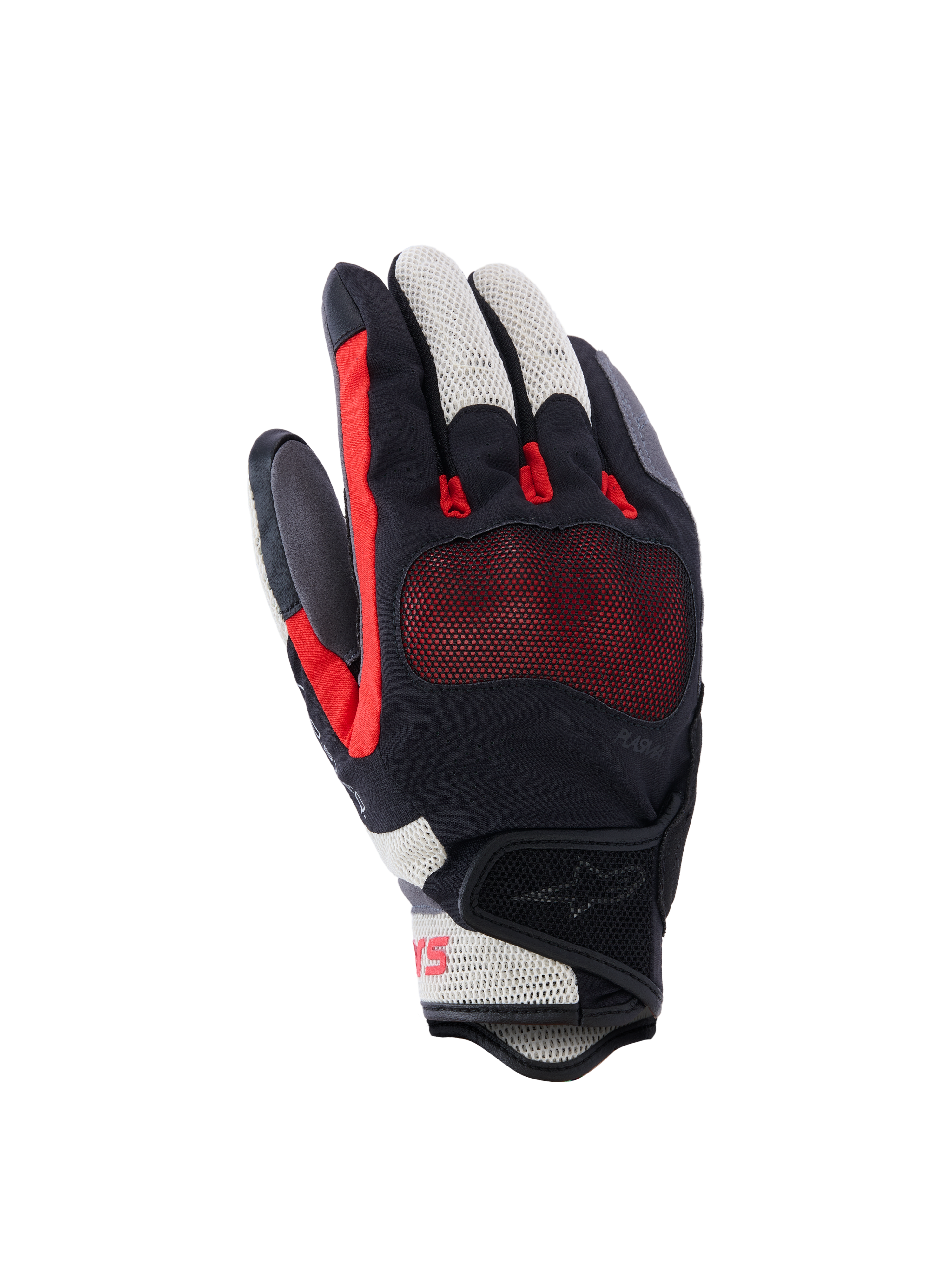 Alpinestars Gants Mogress Airflow Black Flame Red Ecru Black