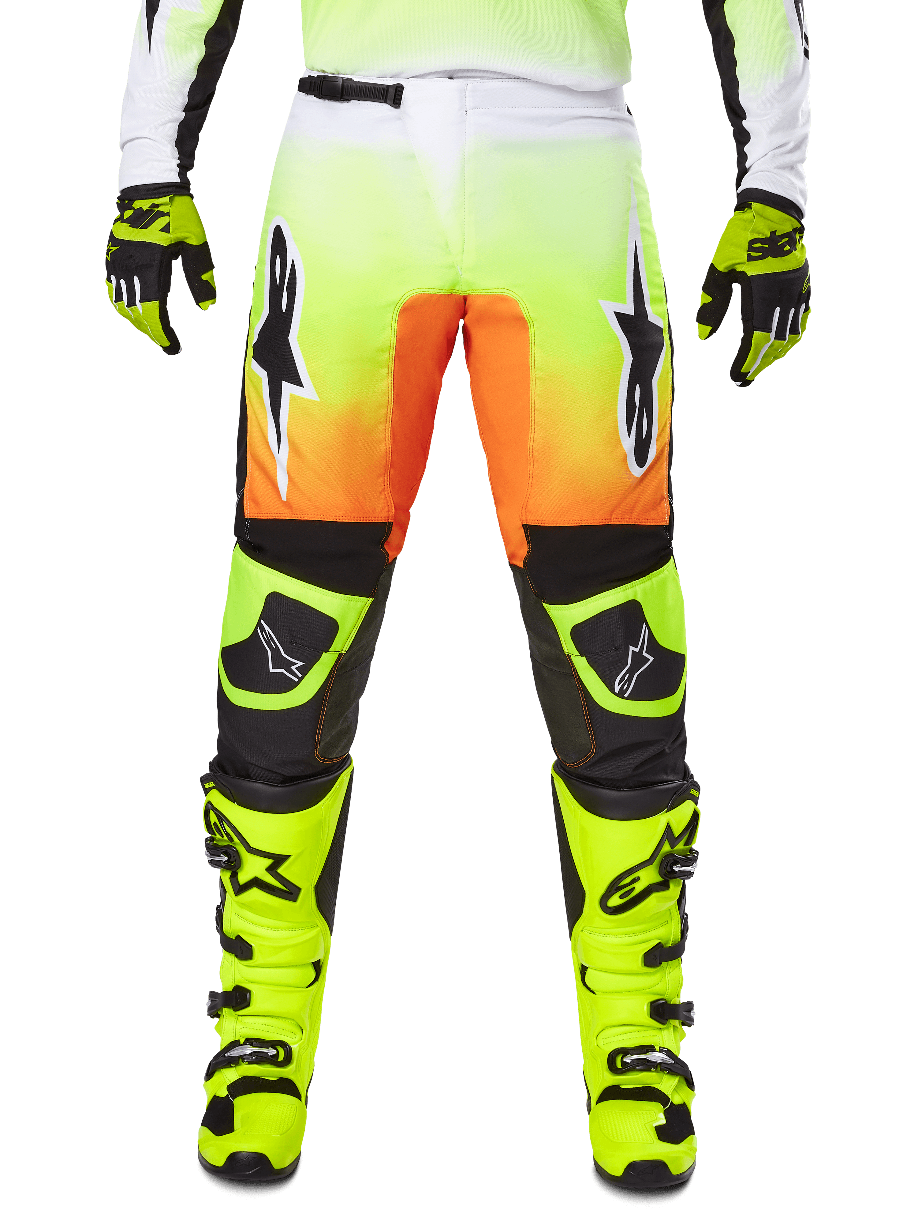 Alpinestars Pantalon Fluid Wurx 2025 Yellow Black, Taille: 36 pour homme