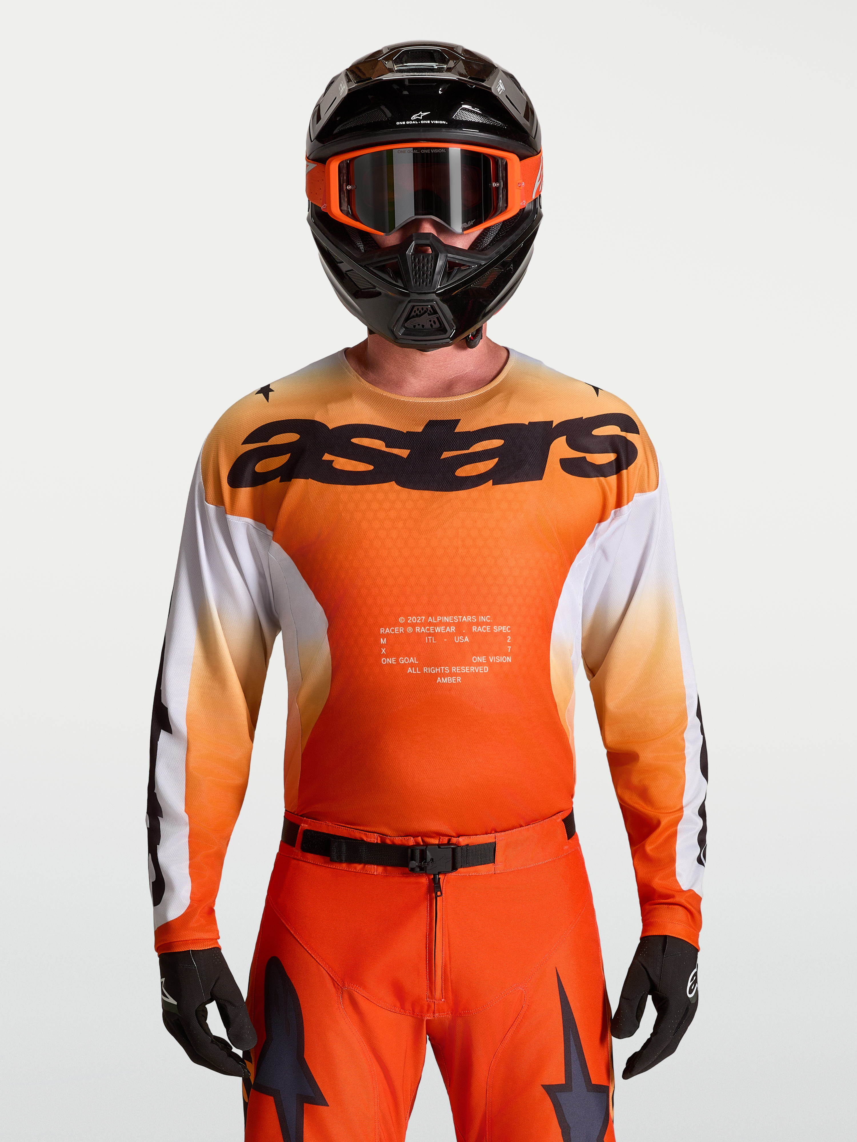 Alpinestars Maillot Racer Amber 2027 Cardinal Red