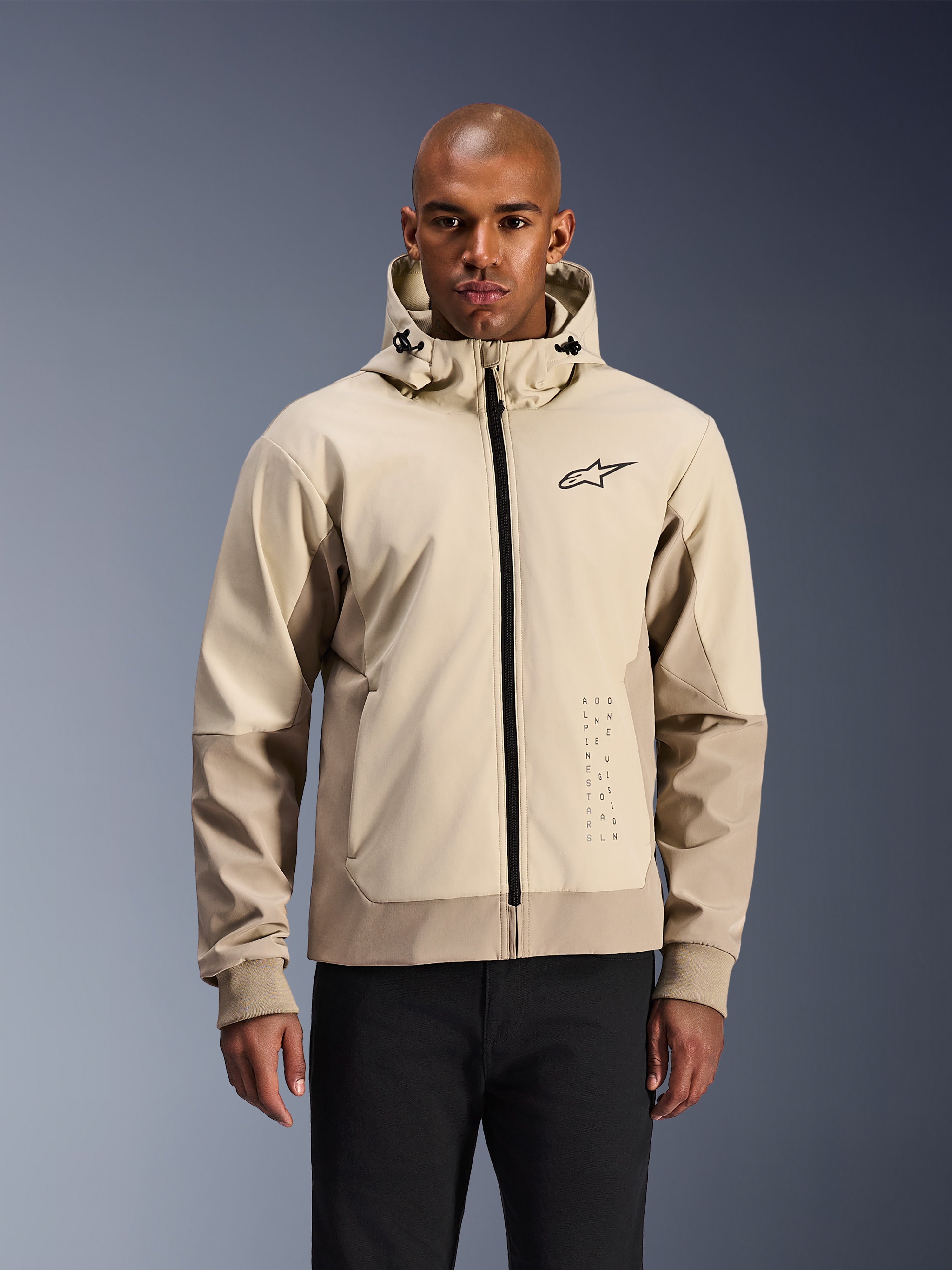 Alpinestars Sweat À Capuche Tech Radium Mastic Aluminum Brown
