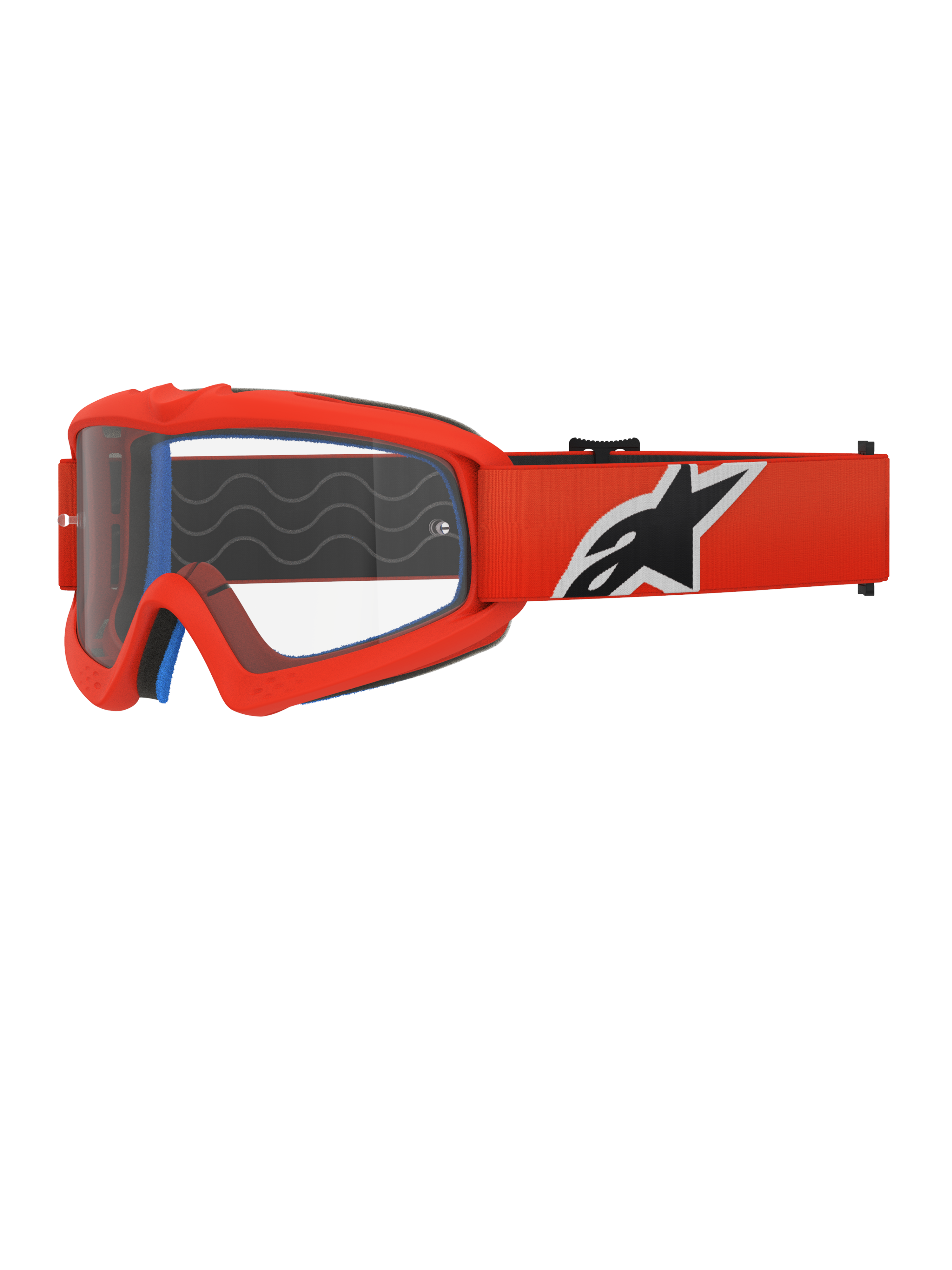 Alpinestars Masque Vision Corp Junior Orange Clear, Taille: One Size pour garçon