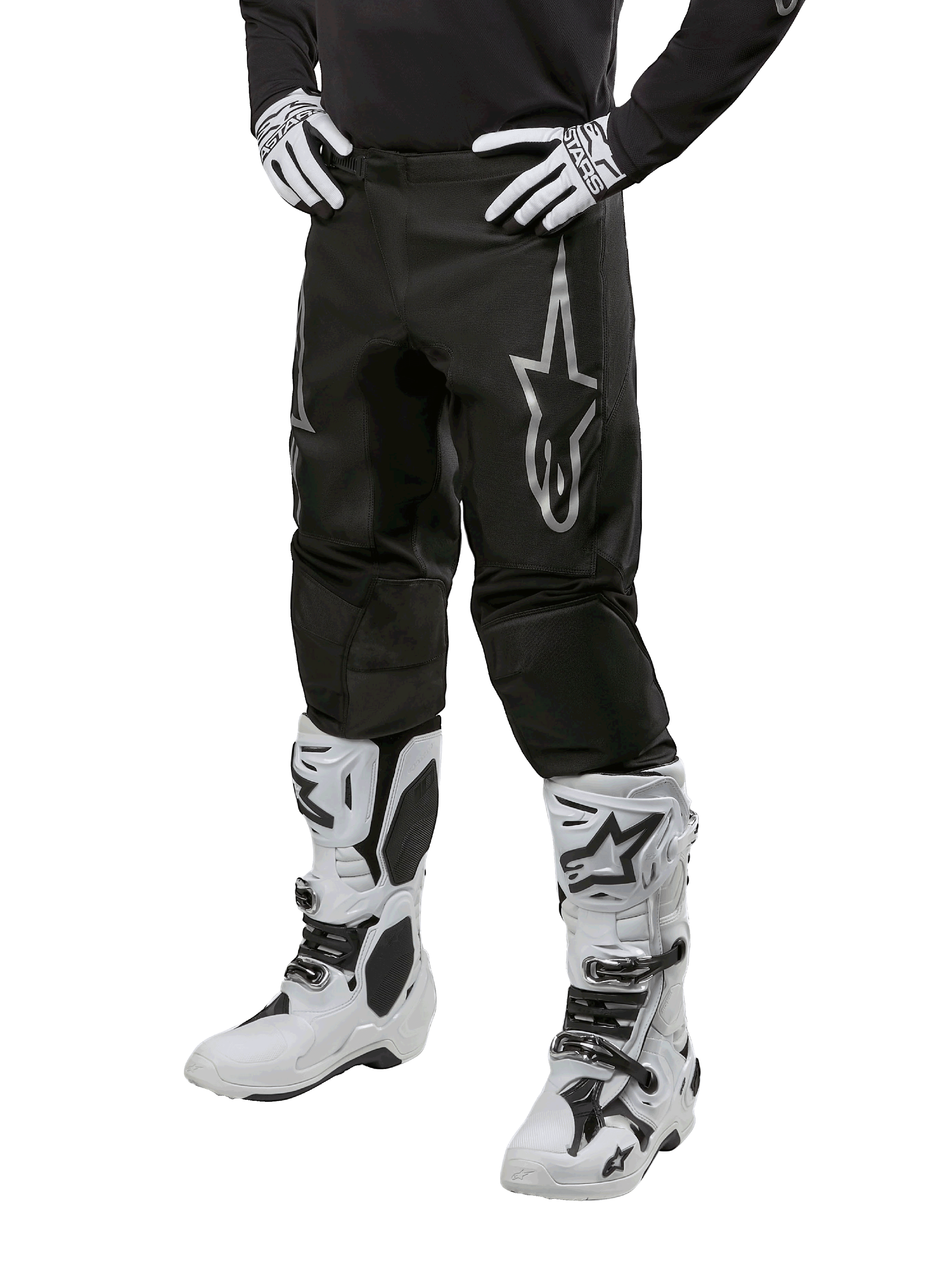 Alpinestars Fluid Graphite Pantalon de motocross pour homme
