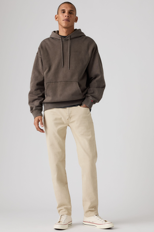 Levi's Jean 502 Taper Beige / Toasted Hazelnut Garment Dye pour homme