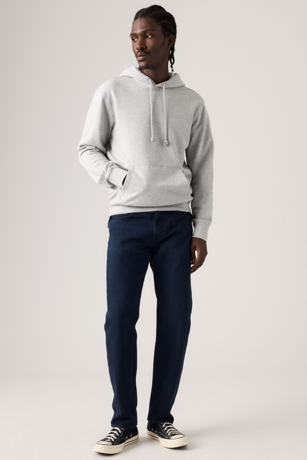 Levi's Jean 502 Taper Délavage foncé / Why So Blue Authentic Soft pour homme