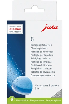 Jura Boîte de 6 pastilles de nettoyage 3 phases