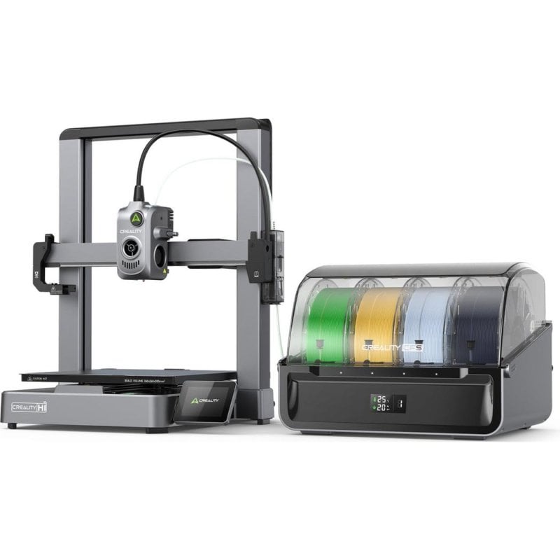 Creality Imprimante 3D Hi Combo Hi+CFS grand volume écran tactile multimatériaux