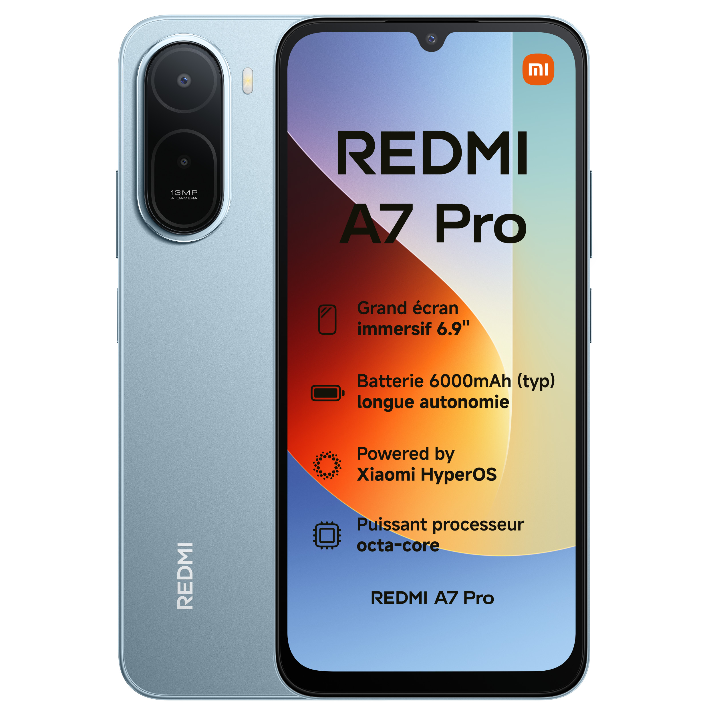 Xiaomi Smartphone Redmi A7 Pro 64 Go - Bleu Bleu