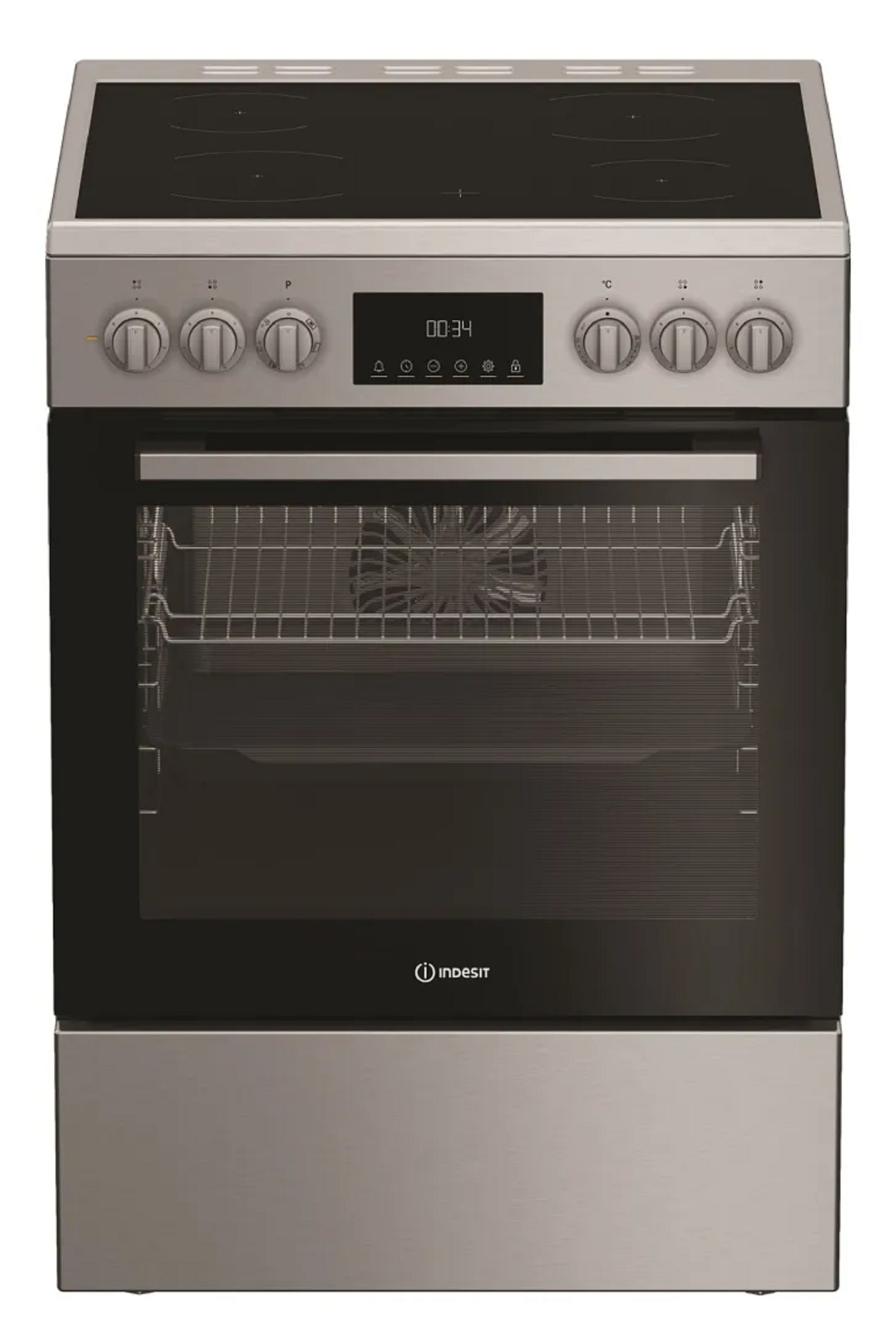 Indesit Cuisinière vitrocéramique I6V5LCX