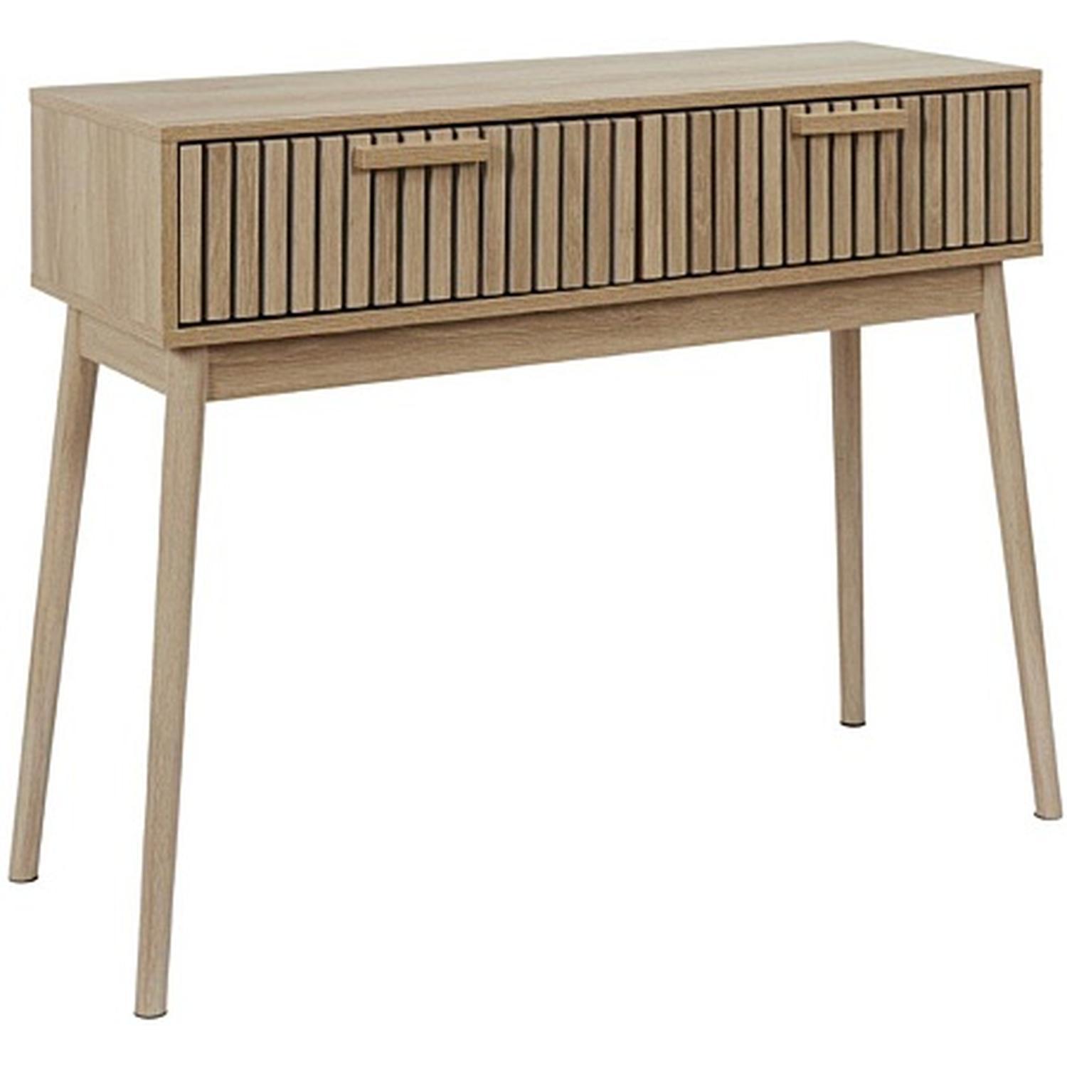 The Home Deco Factory Console en bois Klaus - Marron - Type: Console