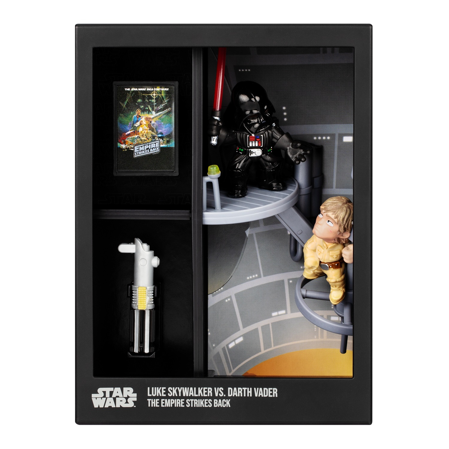 Moose Toys Fandrop x Star wars Luke vs Darth Vader