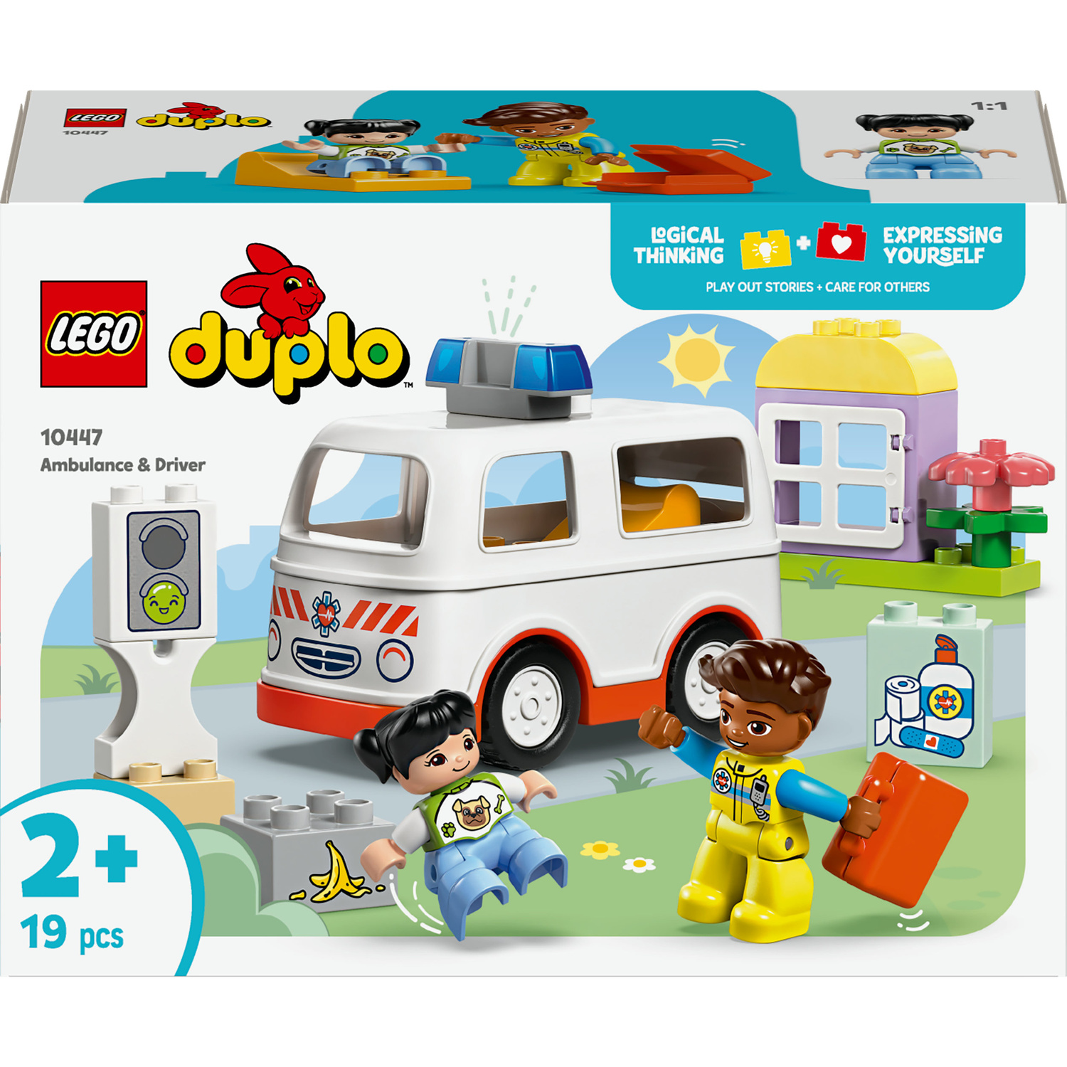 LEGO Duplo L'Ambulance et le Chauffeur 10447