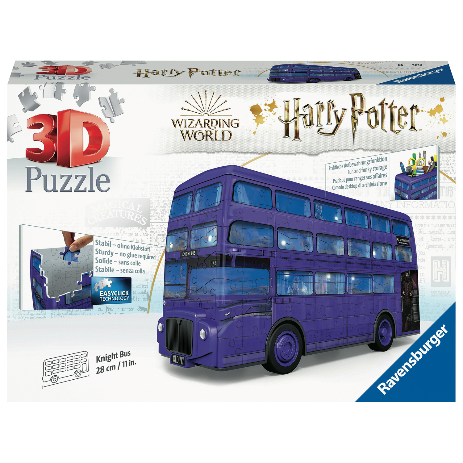 Ravensburger puzzle 3D Magicobus Harry Potter - 216 pièces