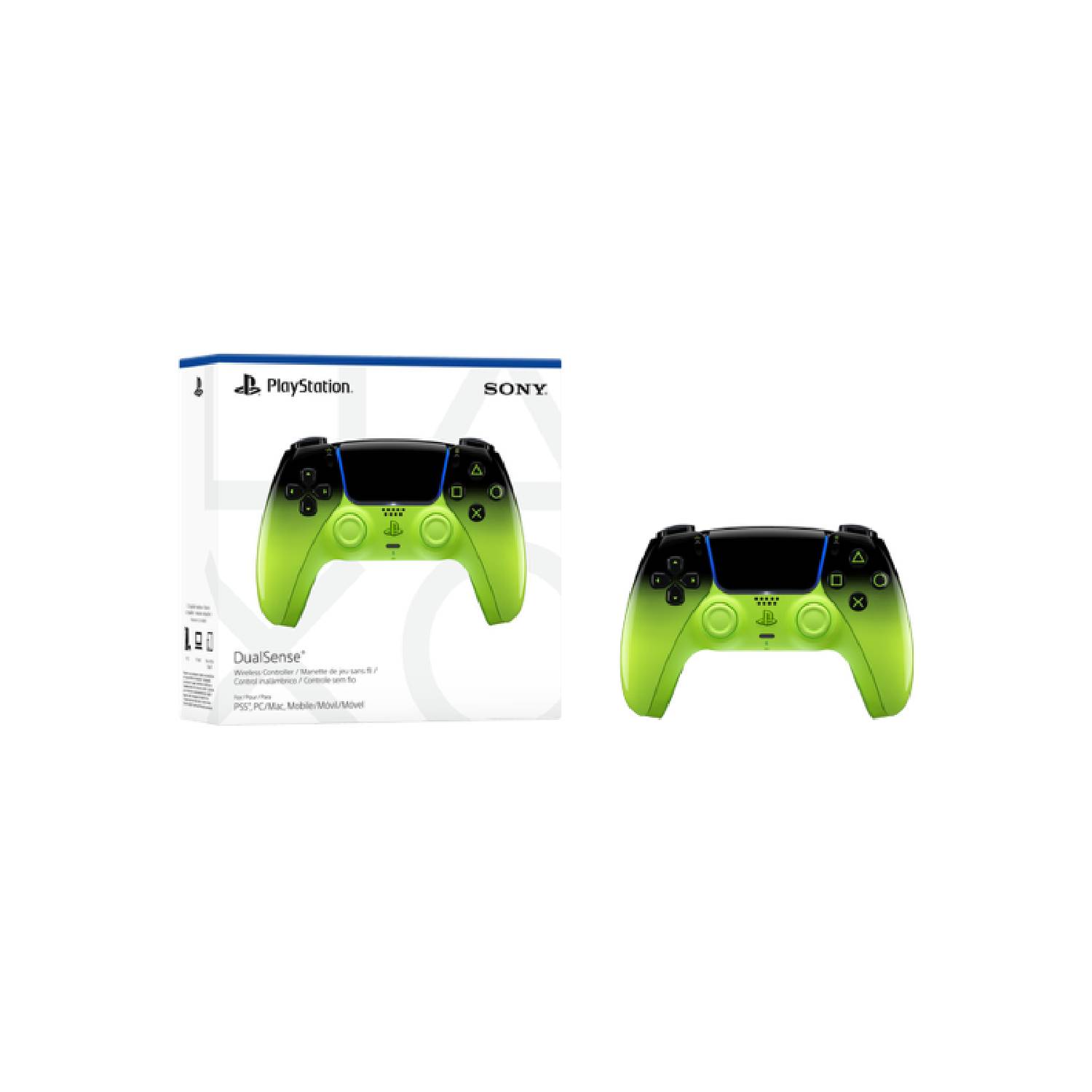 Sony Manette sans fil DualSense Hyperpop Collection Remix Green pour PS5