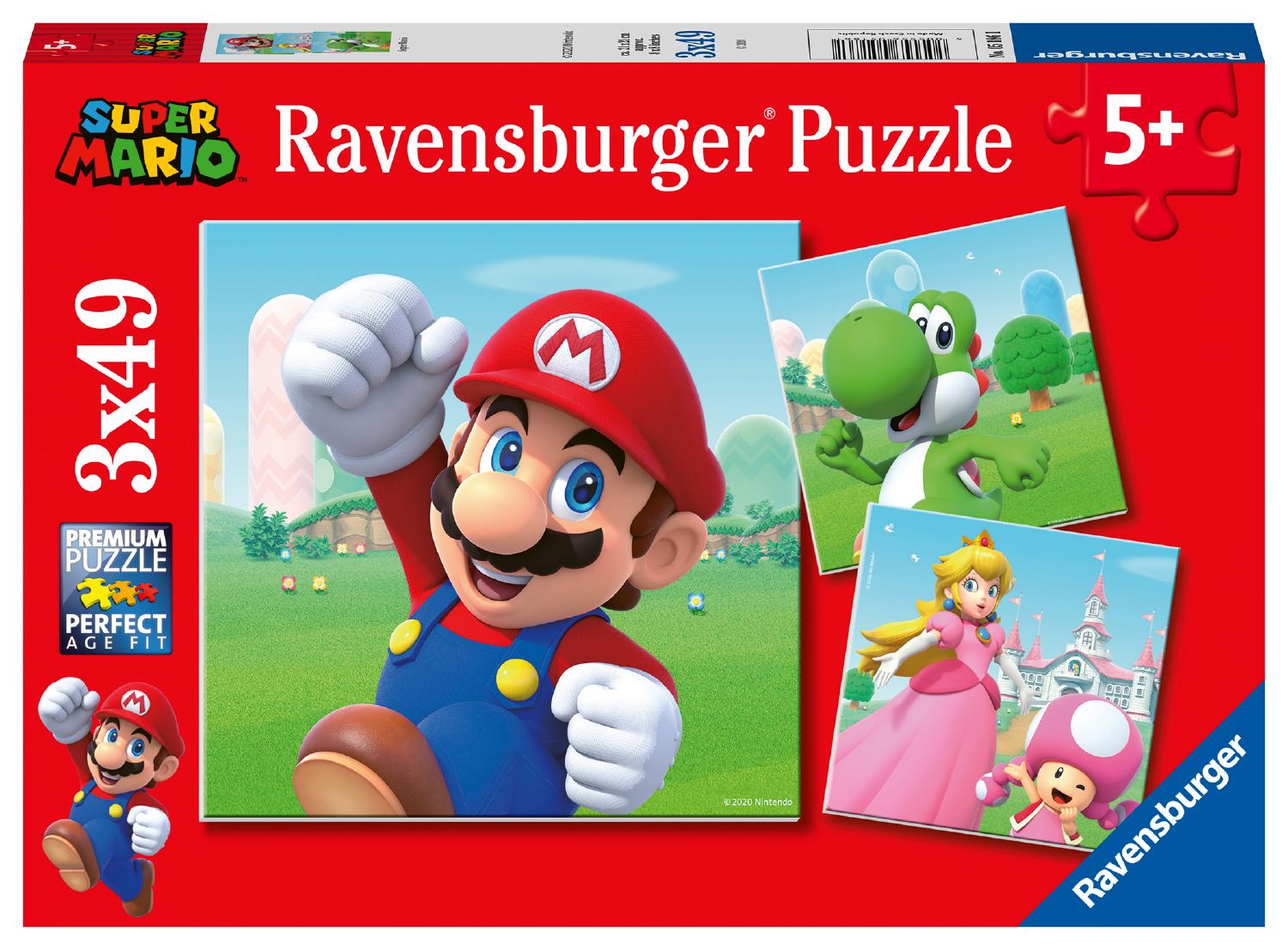 Ravensburger Puzzle Super Mario 49 pièces à colorier