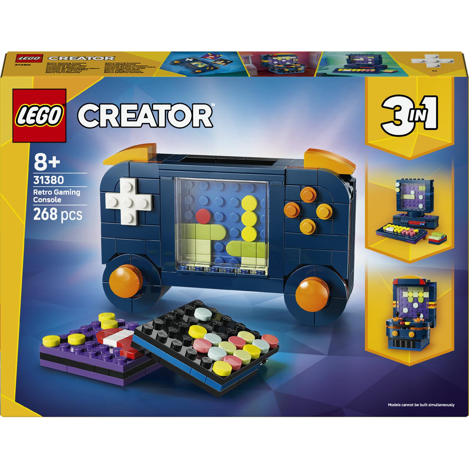 LEGO Creator 3-en-1 31380 La console de jeu rétro