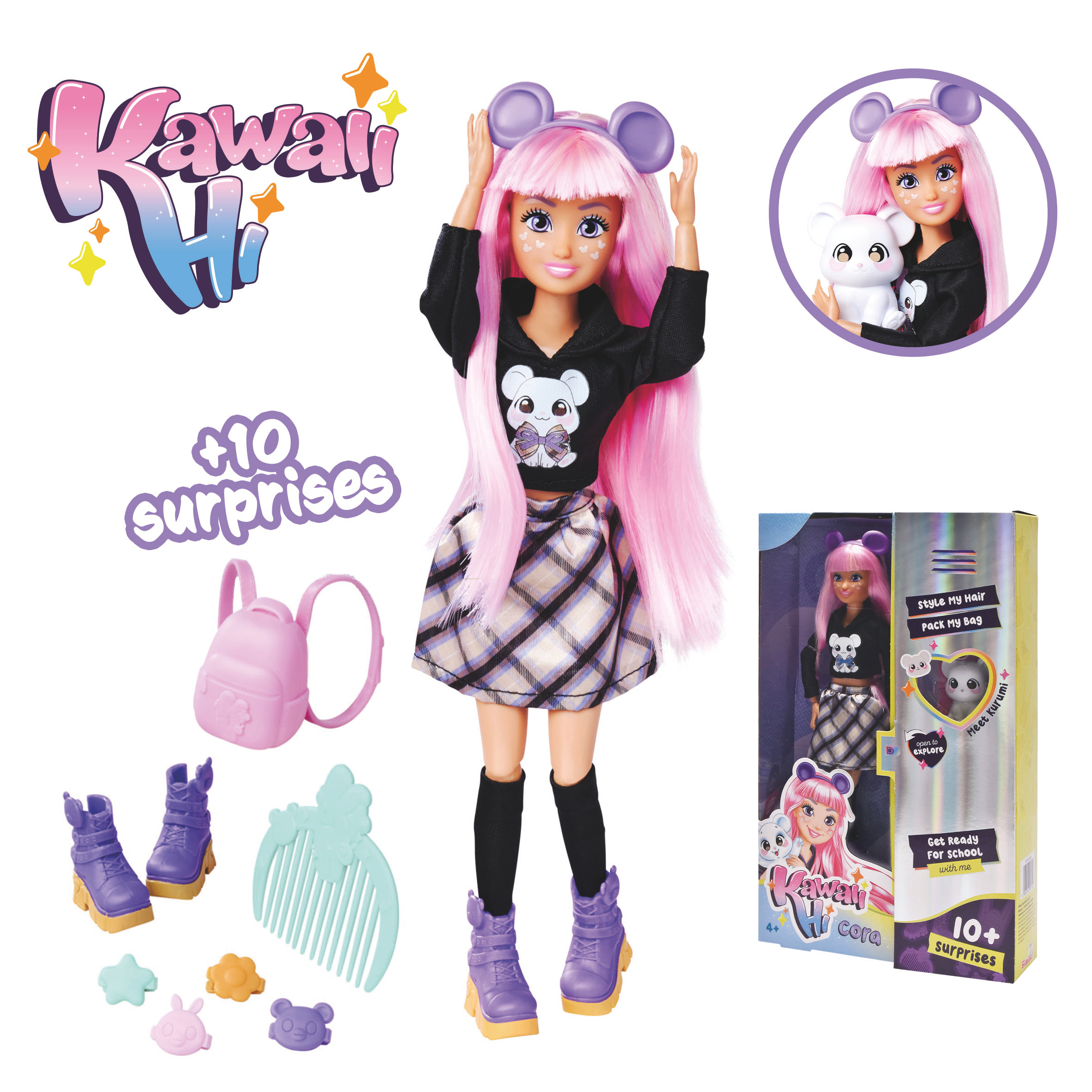 Simba Kawaii Hi Cora 26cm SMOBY