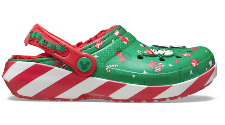 Crocs Mickey Mouse Holiday Lined Sabots pour garçon
