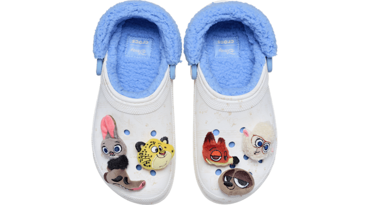 Crocs Disney Zootopia 2 Classic Platform Lined Sabots pour femme