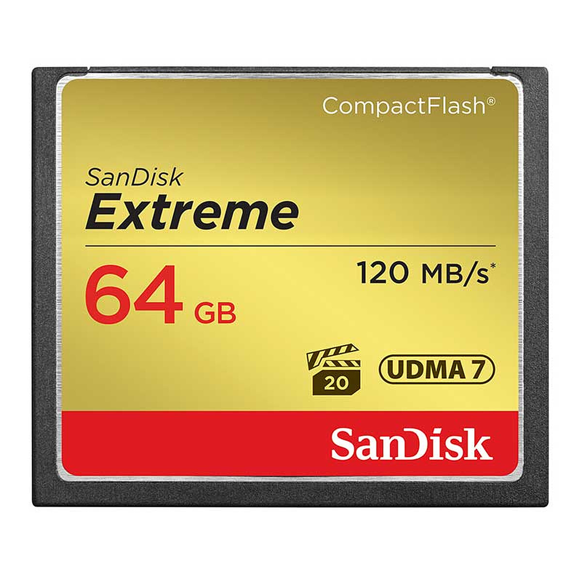 Sandisk Carte CompactFlash Extreme 64 Go
