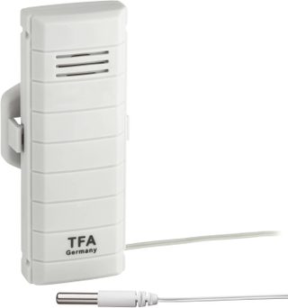 TFA Dostmann Kat.Nr. 30.3301.02 Weather Hub Temperatursender mit wasserdichtem Kabel Thermomètre radiopiloté