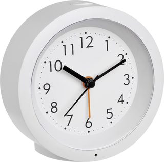 TFA Dostmann 60.1029.02 à quartz Réveil blanc Heures de réveil 1