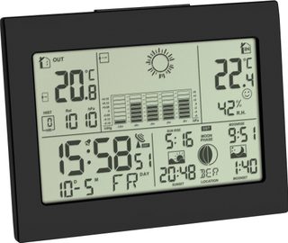 TFA Dostmann HORIZON 35.1155.01 Station météo radiopilotée Nombre de capteurs max. 3