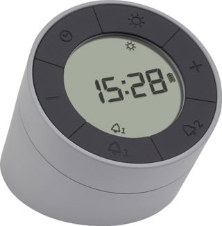 TFA Dostmann 60.2029.10 à quartz Réveil gris, anthracite Heures de réveil 2