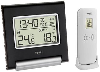 TFA Dostmann SPOT Thermomètre numérique radiopiloté noir 30.3030.01
