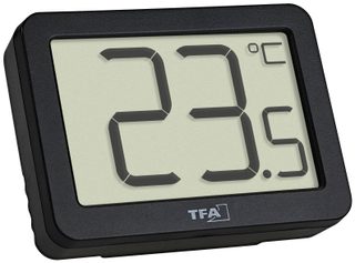 TFA Dostmann Digitales Thermometer Thermomètre noir