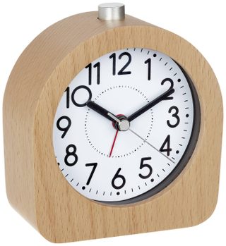 TFA Dostmann 60.1038.05 à quartz Réveil hêtre Heures de réveil 1