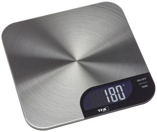 TFA Dostmann CHEESECAKE Balance de cuisine numérique Plage de pesée (max.)=5199 g acier inoxydable 200 x 200 x 15