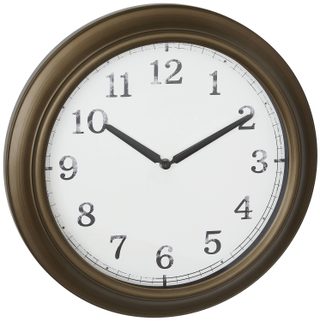 TFA Dostmann 60.3066.53 à quartz Montre Outdoor 38.7 cm x 52 mm laiton protégé contre les projections deau, grand écran