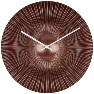 Horloge murale TFA Dostmann 60.3520.51 radiopiloté(e) 33 cm x 5 cm x 33 cm cuivre