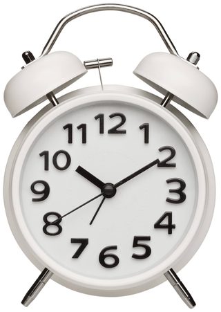TFA Dostmann 60.1040.02 à quartz Réveil blanc Heures de réveil 1 mécanisme dhorloge silencieux