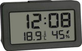 TFA Dostmann 60.2045.10 à quartz Réveil gris Heures de réveil 1
