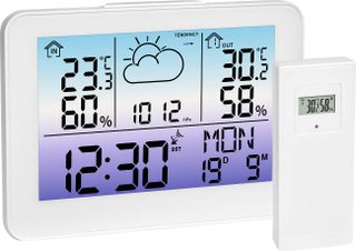TFA Dostmann METEO SKY 35.1175.02 Station météo radiopilotée Prévisions météorologiques 12 heures Nombre de capteurs max. 3 pc(s)