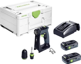 Perceuse-visseuse sans fil Festool CXS 18 TBX4,0 I-Plus 579345 18 V 4 Ah