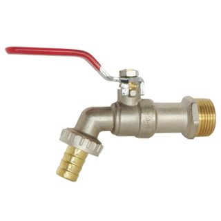 Somatherm Robinet d'arrosage à sphère avec presse étoupe mâle/mâle 20x27