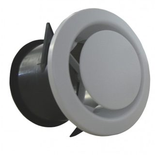 Bouche d'extraction pvc S&P, Diam.125/125 mm Ber 125 p