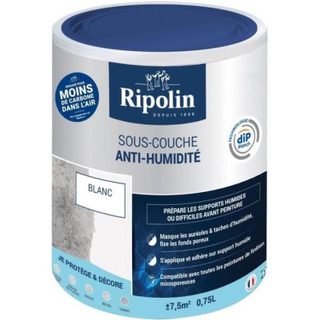 Ripolin Sous-couche anti-humidité intérieur mat 0,75L