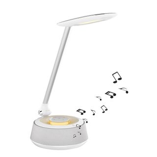 Lampe de bureau avec lumières LED et enceinte Bluetooth