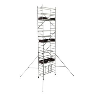 Echafaudages roulants en aluminium Runner - 1 plancher - plancher 1,6 m