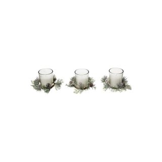 Lot de 3 Bougies Parfumées  Feuilles  180g Grenade Noire