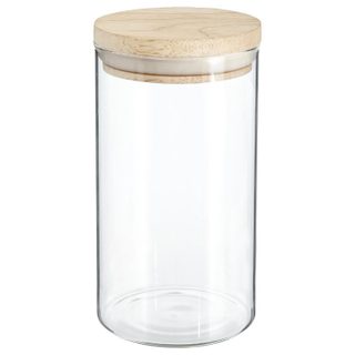 Bocal en Verre  Pops  1L Transparent & Naturel