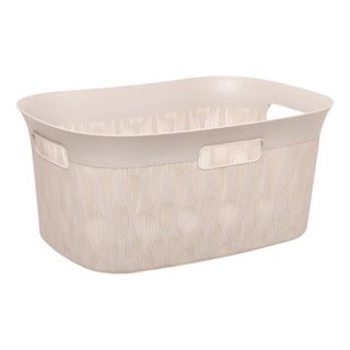 Panier à Linge Design  Leaf  38L Beige