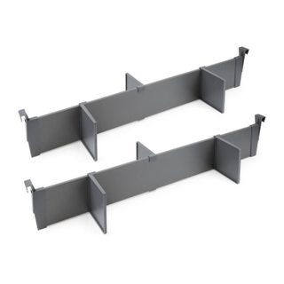 Lot de séparateurs pour l'intérieur des tiroirs Vertex-Concept, Module 900 mm, Gris